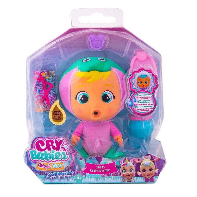 CRY BABIES - CRY BABIES ICY KEEP ME WARM MUÑECA - COBRA.-