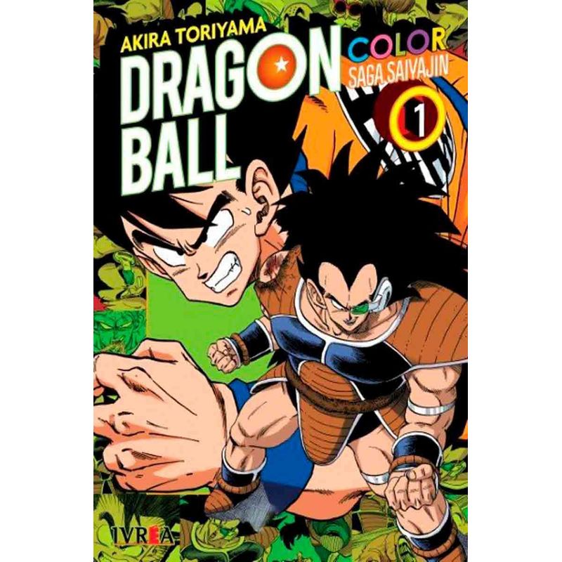 IVREA - Manga Dragon Ball Color Saga Saiyajin 01