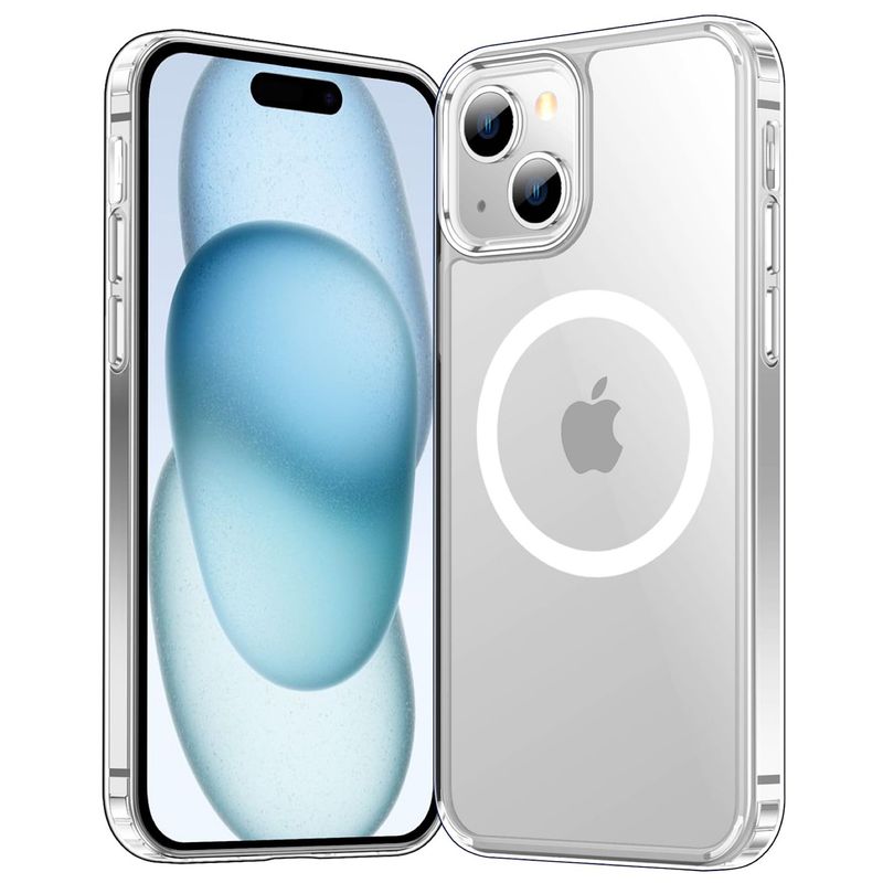 GENERICO - Carcasa Transparente Con Magsafe Para iPhone 15 Plus