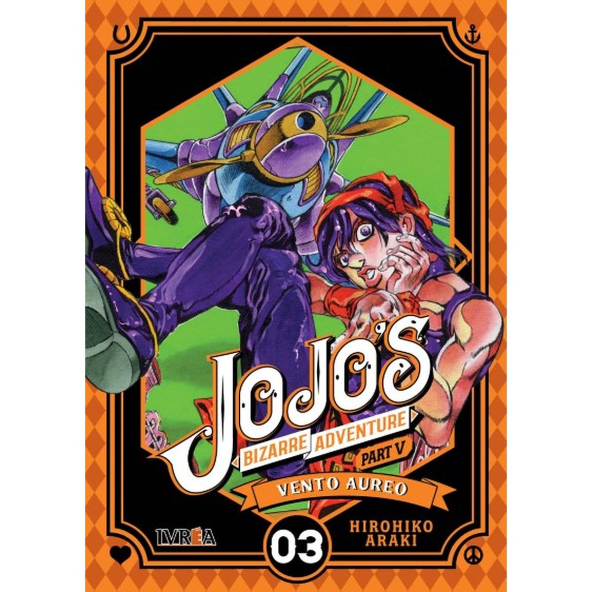 IVREA - Manga Jojo's Bizarre Adventure Parte 5 Vento Aureo 03