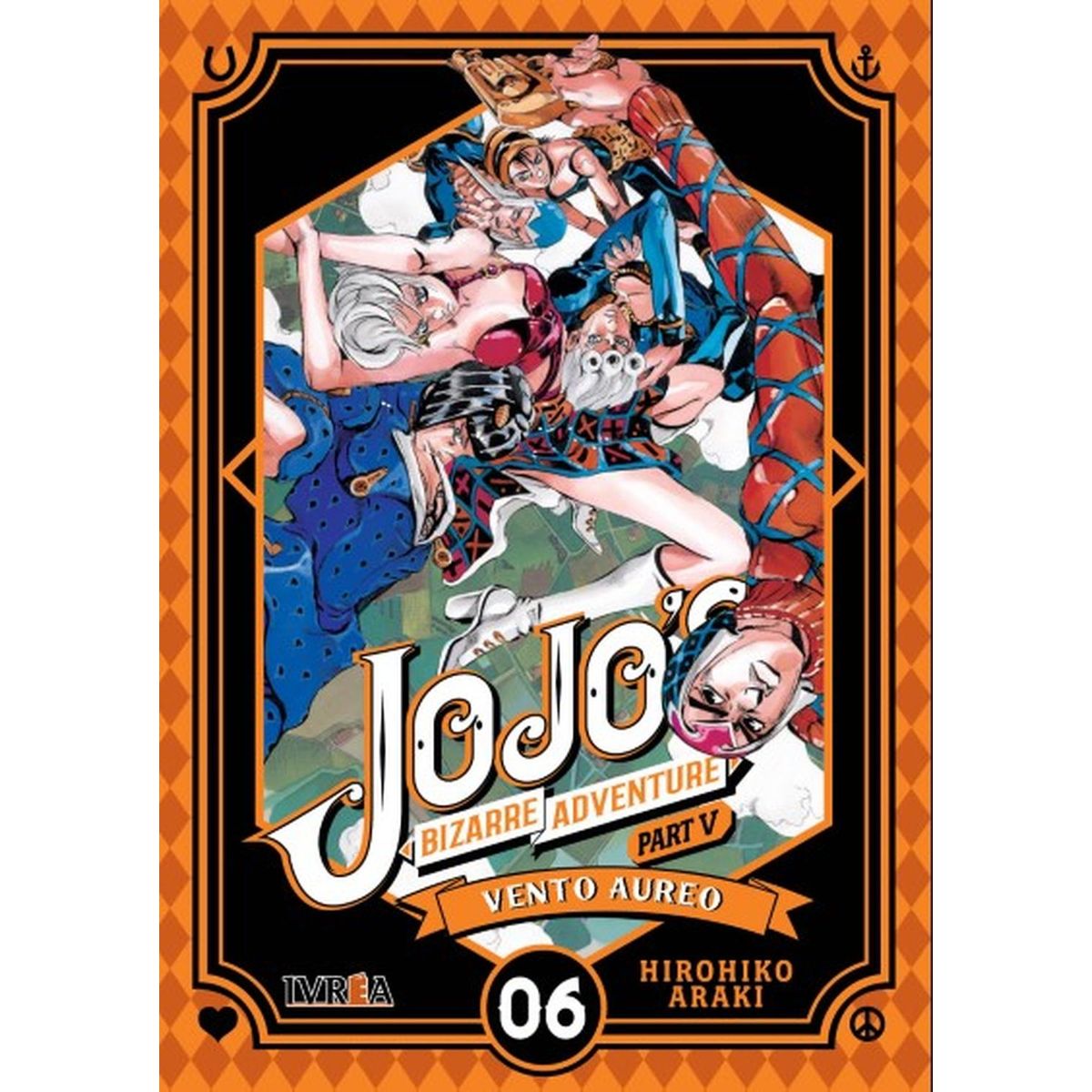 IVREA - Manga Jojo's Bizarre Adventure Parte 5 Vento Aureo 06