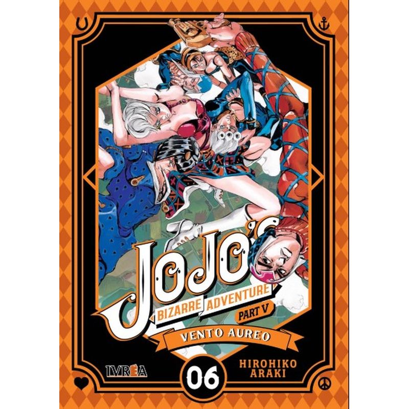 IVREA - Manga Jojo's Bizarre Adventure Parte 5 Vento Aureo 06