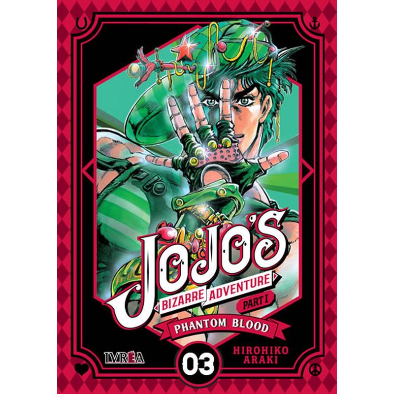 IVREA - Manga Jojo's Bizarre Adventure Parte 1 Phantom Blood 03