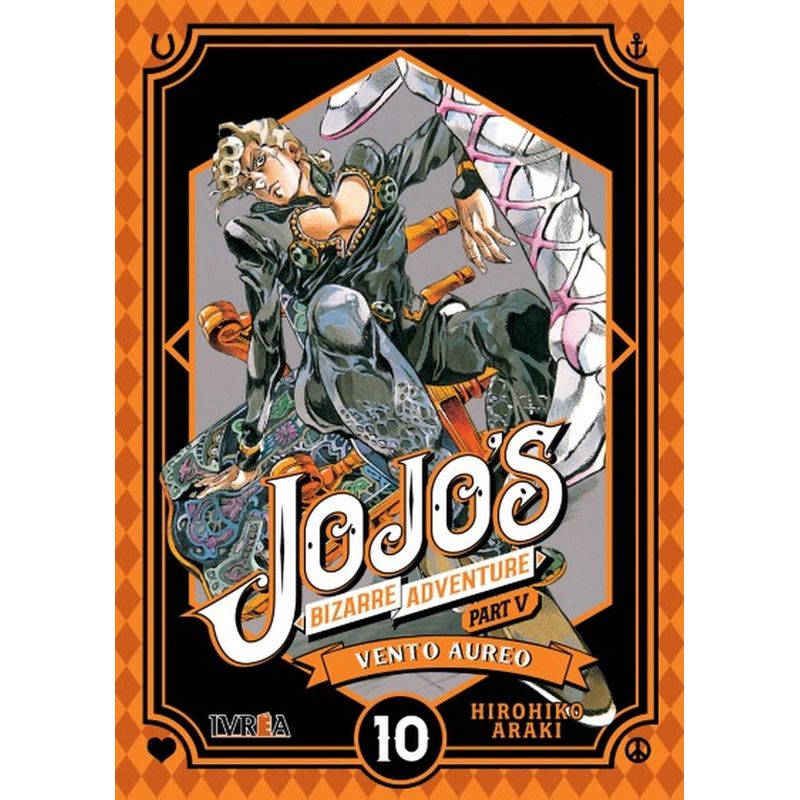 IVREA - Manga Jojo's Bizarre Adventure Parte 5 Vento Aureo 10