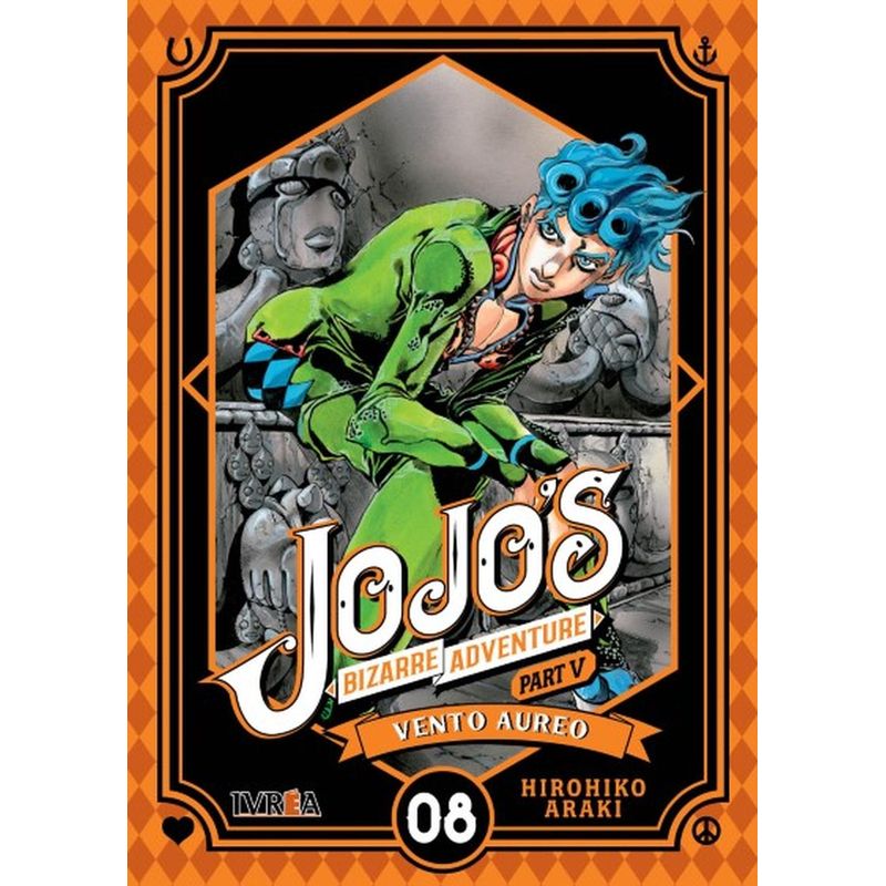 IVREA - Manga Jojo's Bizarre Adventure Parte 5 Vento Aureo 08