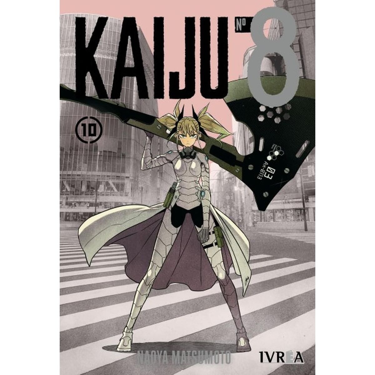 IVREA - Manga Kaiju N8 10 Ivrea Argentina