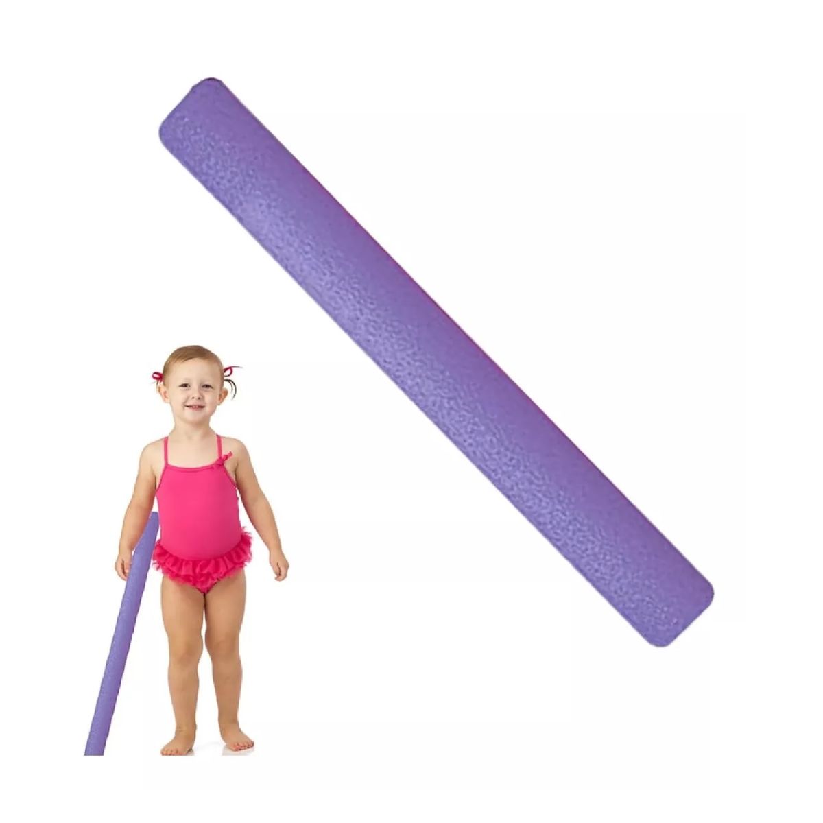 GENERICO - Fideos Flotadores De Espuma Tubo Ideal Para Piscina Violeta