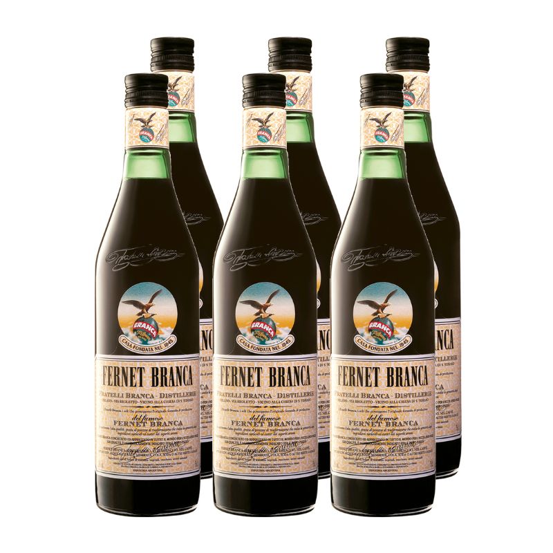 BRANCA - Fernet Branca 750cc x6