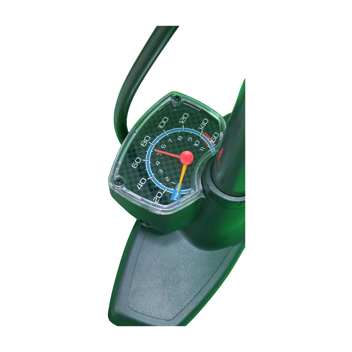 BETO - Bombín Pie Beto 25'' Manómetro 160 Psi Válvula Auto Schrader