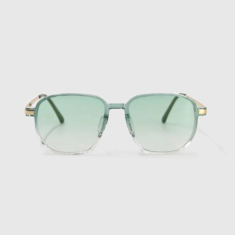 GENERICO - Gafas Lentes De Sol Retro Moda Vintage degradados Unisex