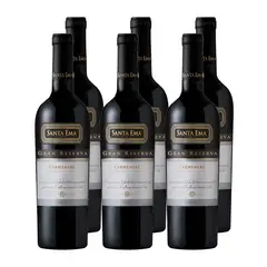 SANTA EMA - Vino Gran Reserva Carmenere 750cc x6