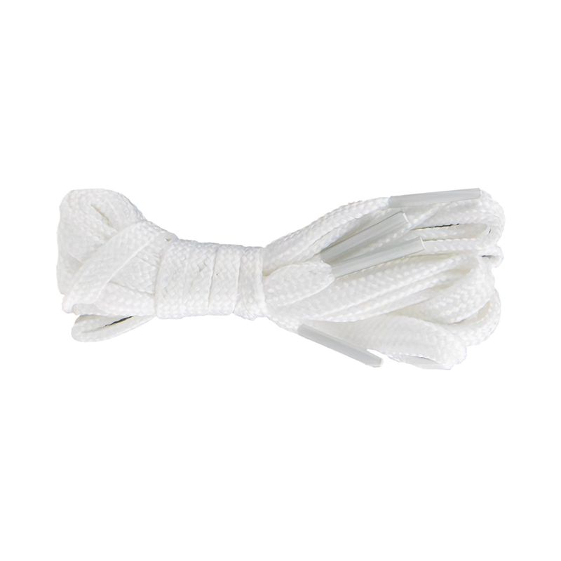 DEFENDER - Cordones Defender Plano Blanco Medium