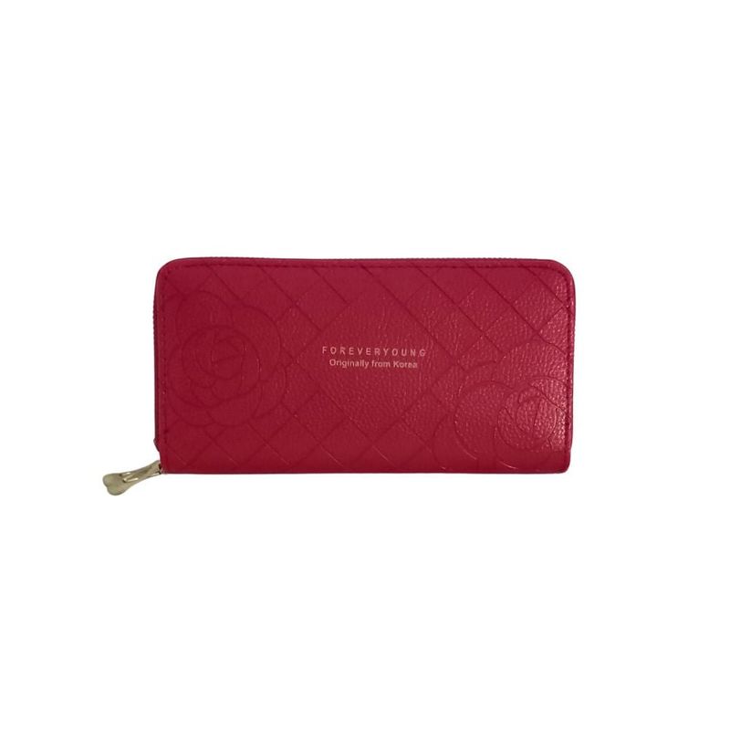 GENERICO - Billetera De Mujer Monedero Tarjetero Diseño Rosa