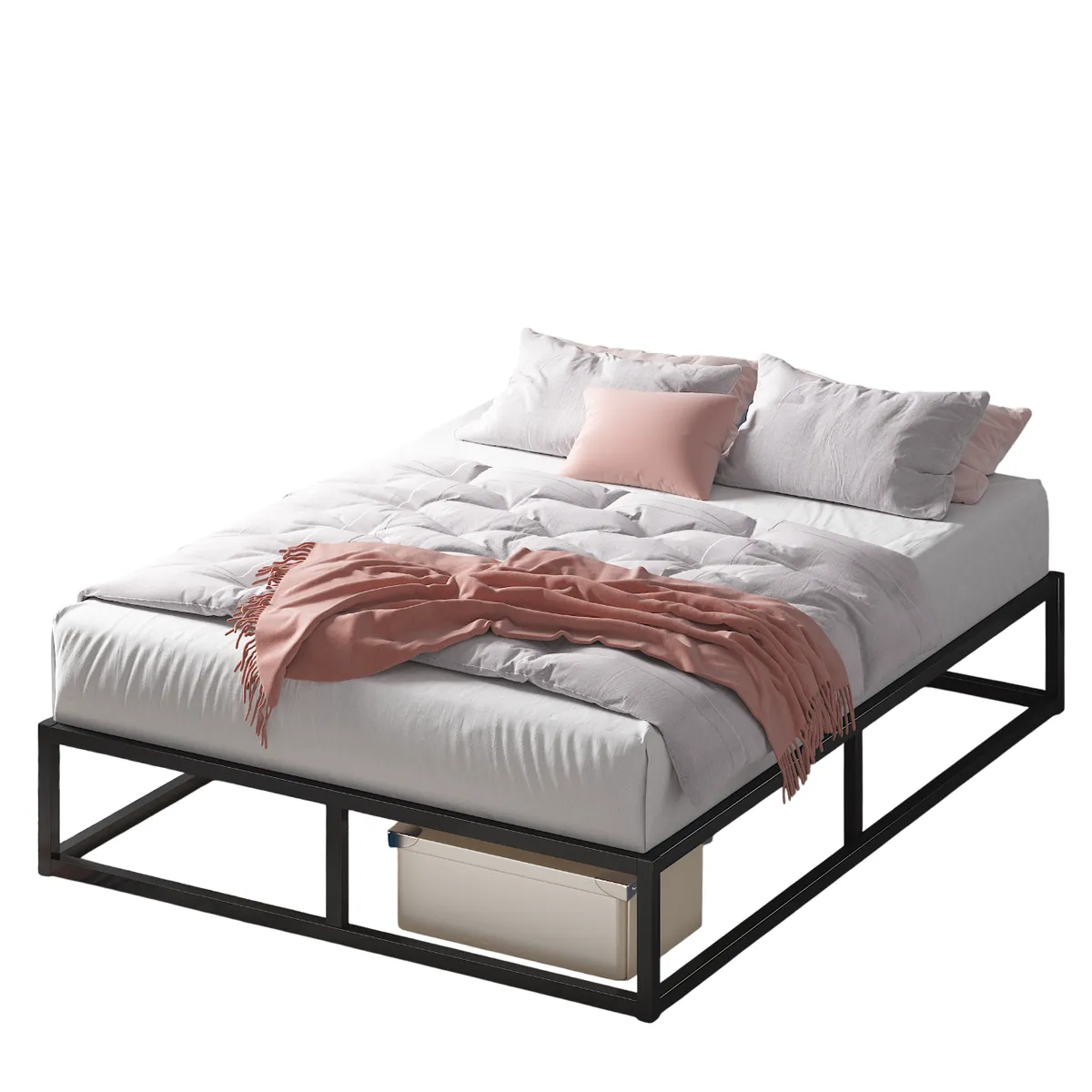 ZINUS - Cama Joseph Zinus Resortes Pocket 2 Plazas 25cms