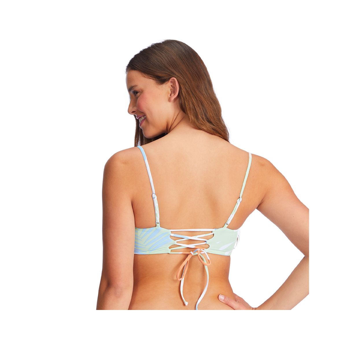 ROXY - Top Bikini Roxy Wildflowers Bandeau Mujer Bright White