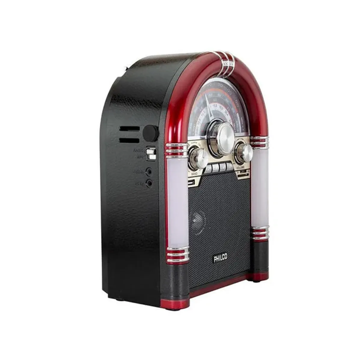 AUDIO PRO - Radio Retro Rockola Parlante Bluetooth Pequeña AM FM AP02081