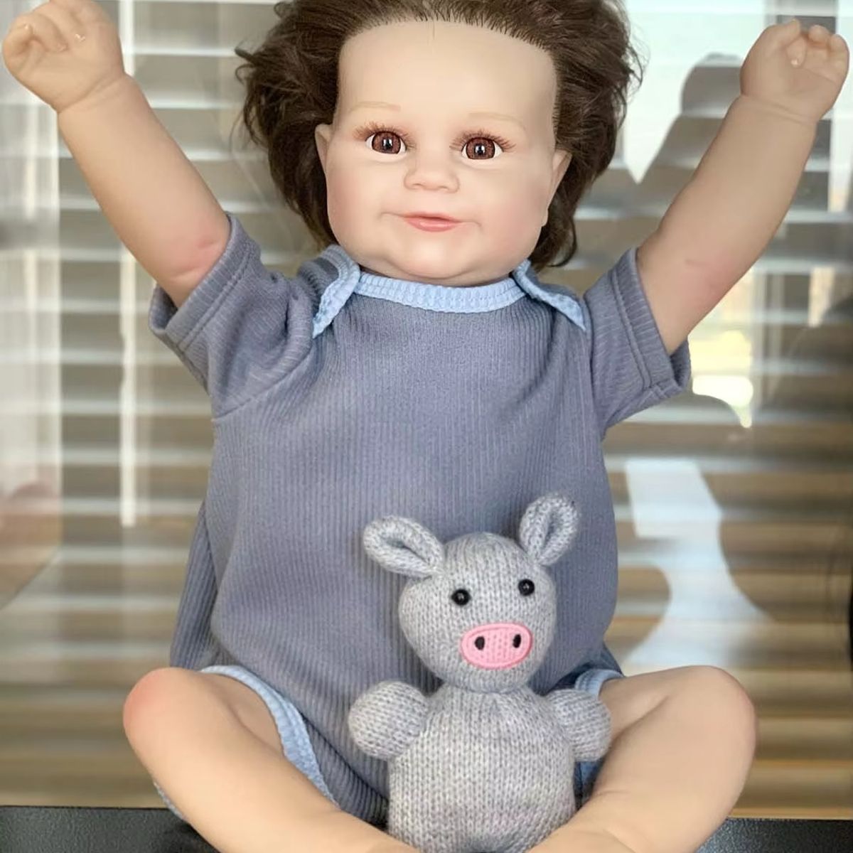 GENERICO - Muñeca Bebé Reborn Realista De Silicona