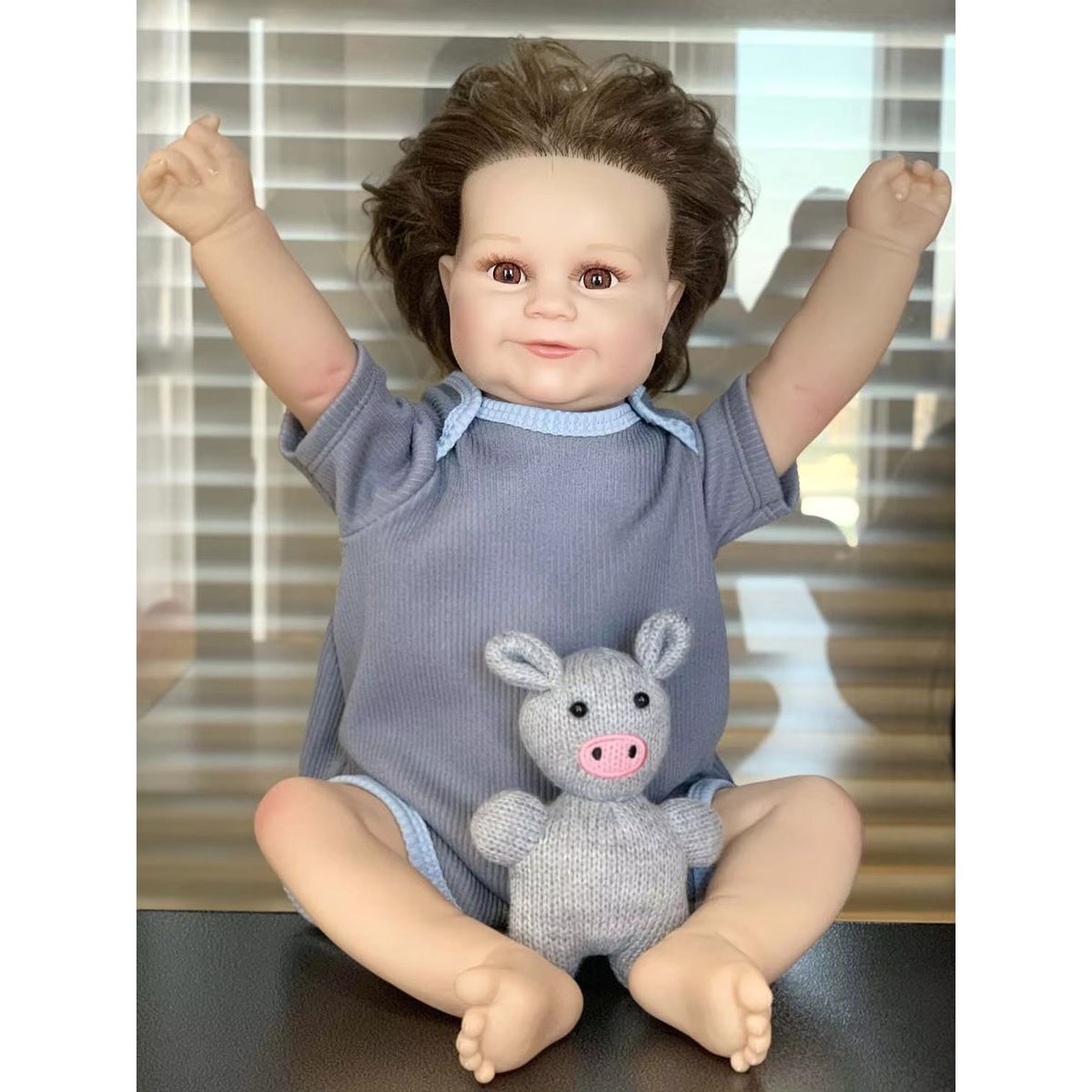 GENERICO - Muñeca Bebé Reborn Realista De Silicona