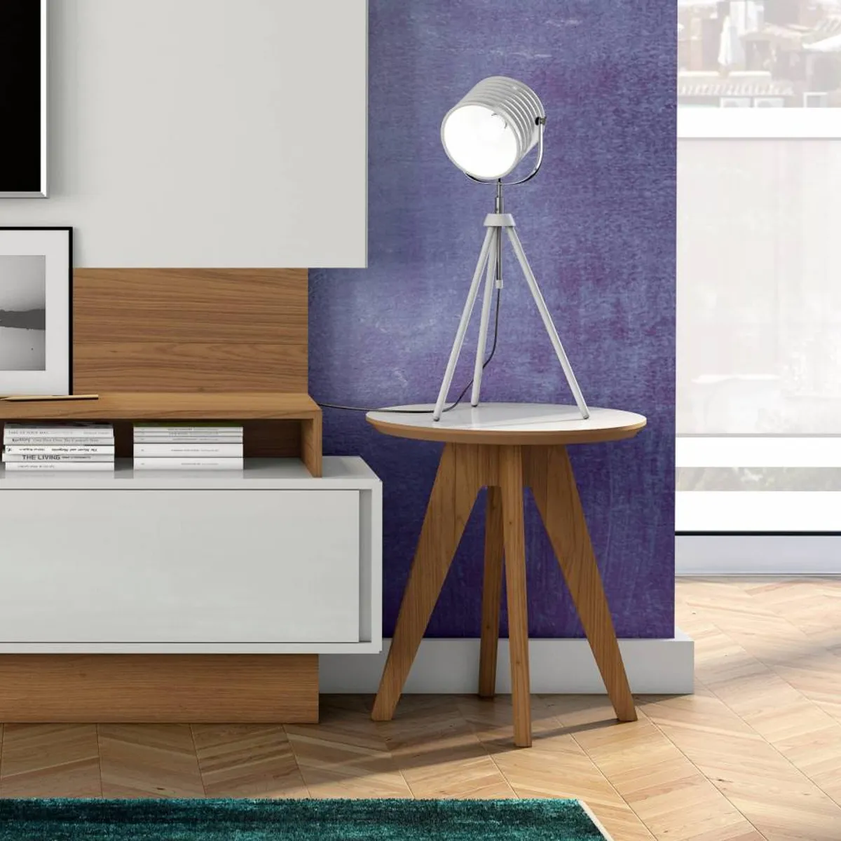 ROCA - Mesa Auxiliar Fronteiras Blanco- canela