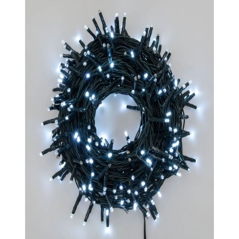 GENERICO - Luces Led 200 Blancas Guirnalda NAVIDAD Lineales