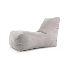 GENERICO - Pouf Lounge Waves White Grey