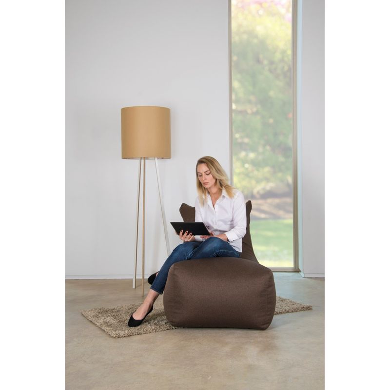 GENERICO - Pouf Lounge Home Dark Grey