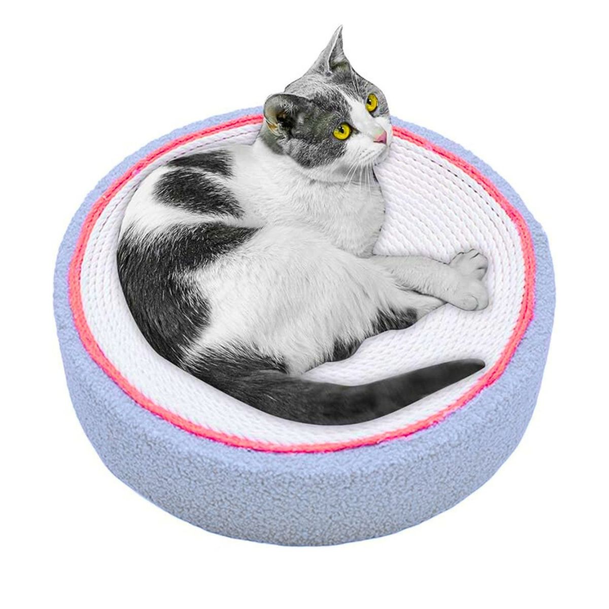 GENERICO - Tablero Circular Rascador Para Gatos Redondo Resistente