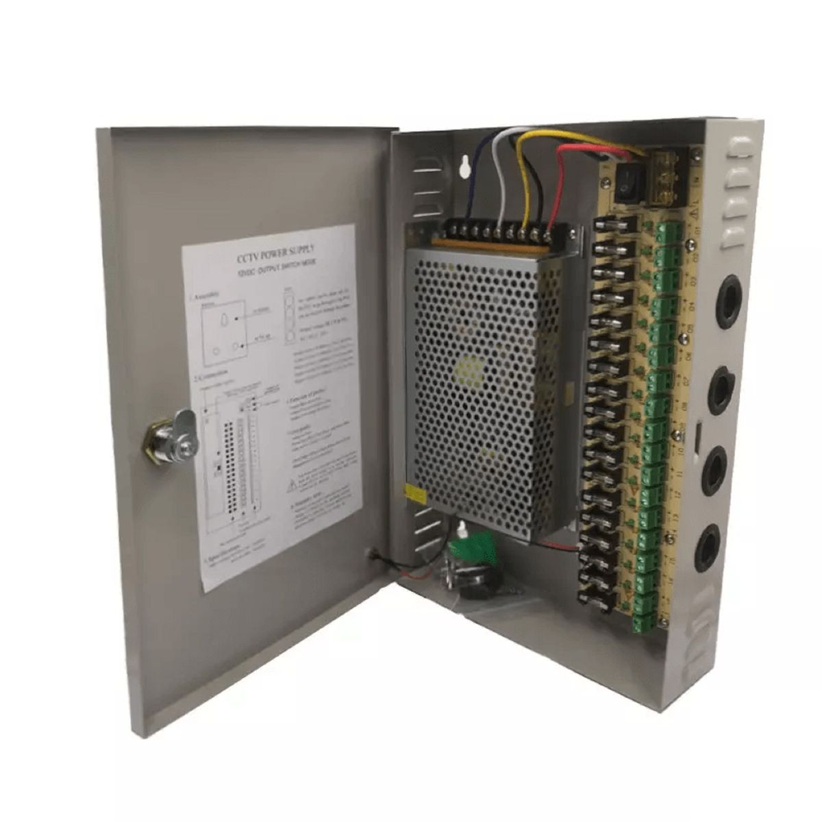 DM - Fuente de Poder 18 Salidas 12V 20A