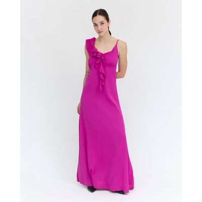 Imagen 2 del producto Maxi Vestido con manga de volantes Sun