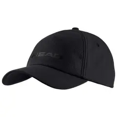 HEAD - Gorro Performance Cap Negro Tenis Padel
