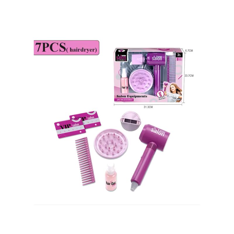 GENERICO - Set Peluqueria Maquillaje Juguete Niñas