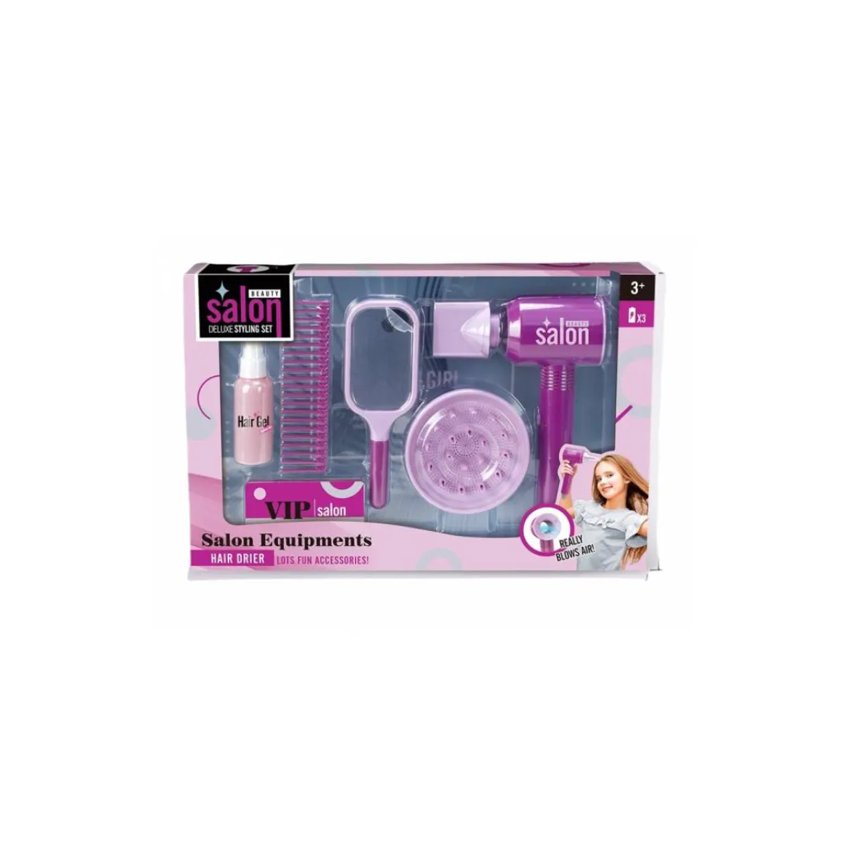 GENERICO - Set Peluqueria Maquillaje Juguete Niñas