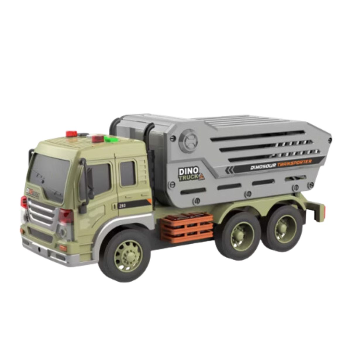 GENERICO - Juguete Camión De Rescate Dinosaurios Con Luz Y Sonido