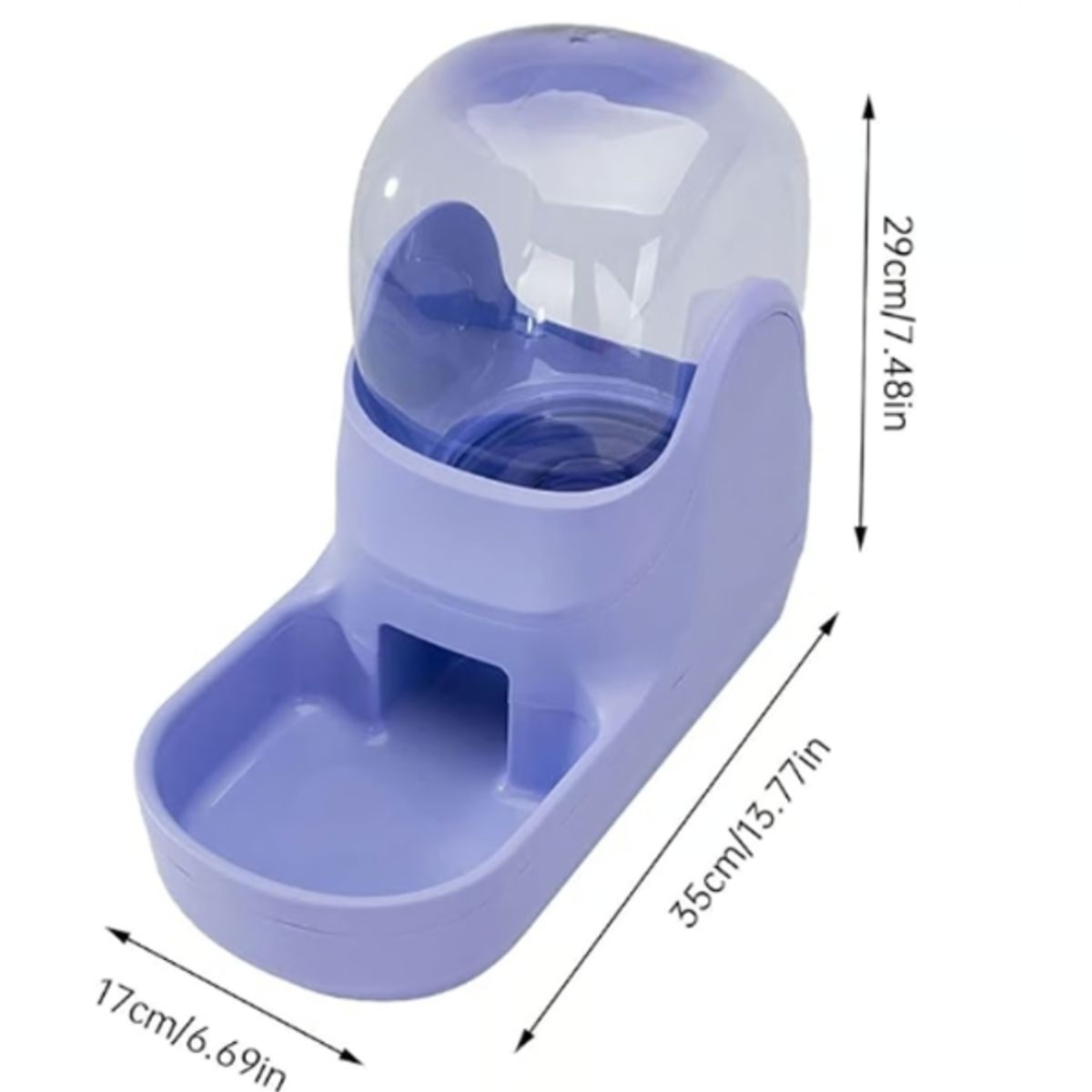 GENERICO - Comedero Automático Para Perros Dispensador Automático