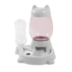 GENERICO - Comedero Automático Para Gatos 2 En 1 Para Mascotas Gr