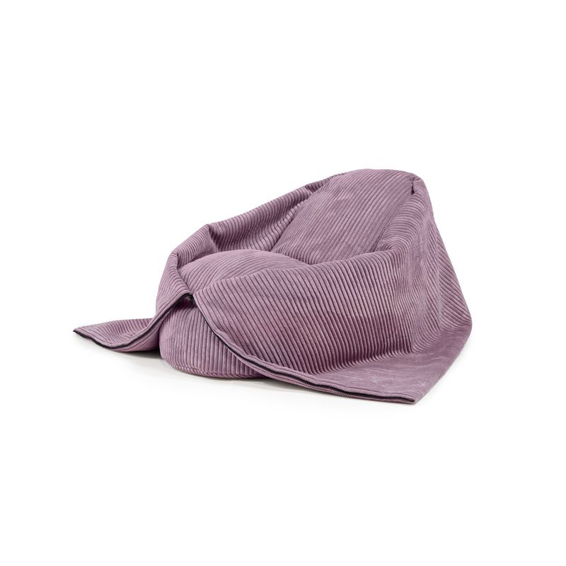GENERICO - Pouf Cocoon 80 Waves Lilac