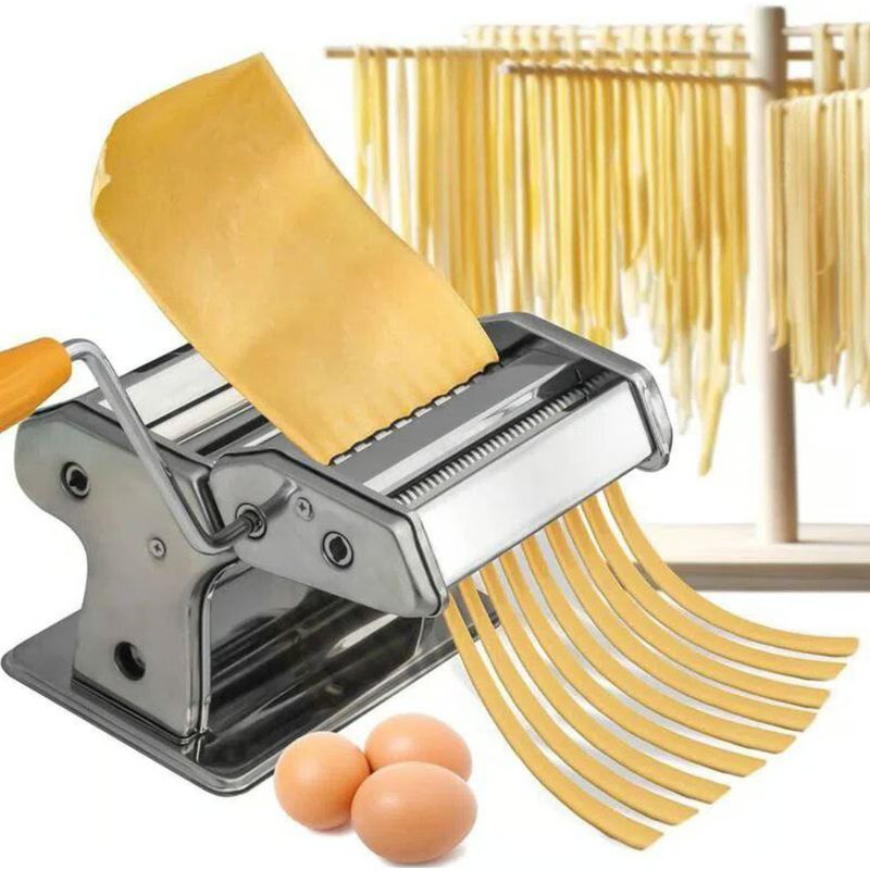 GENERICO - Maquina Para Hacer Pasta Acero Inoxidable Longitud 17 Cm
