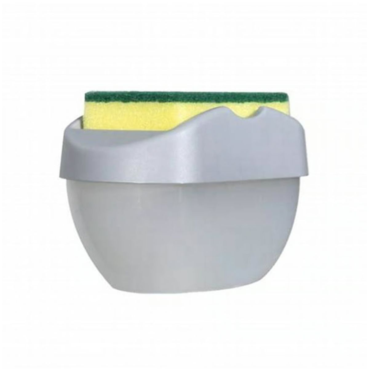 GENERICO - Dispensador De Jabon 2 En 1 Con Soporte De Esponja