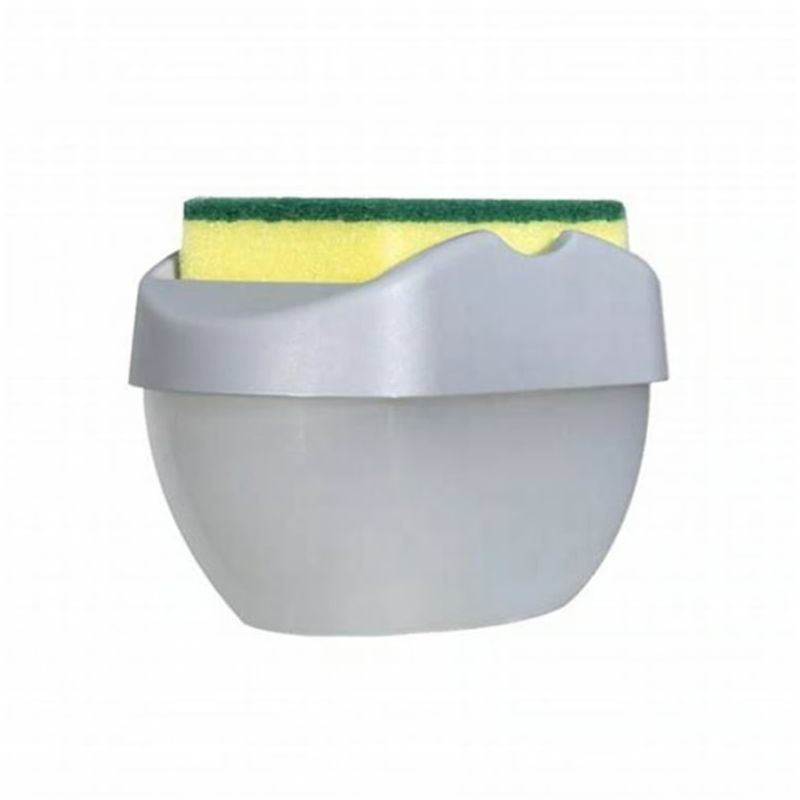 GENERICO - Dispensador De Jabon 2 En 1 Con Soporte De Esponja
