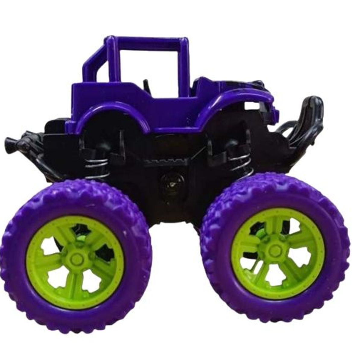 GENERICO - Juguete mini auto Fricción Monster Truck 10cm morado