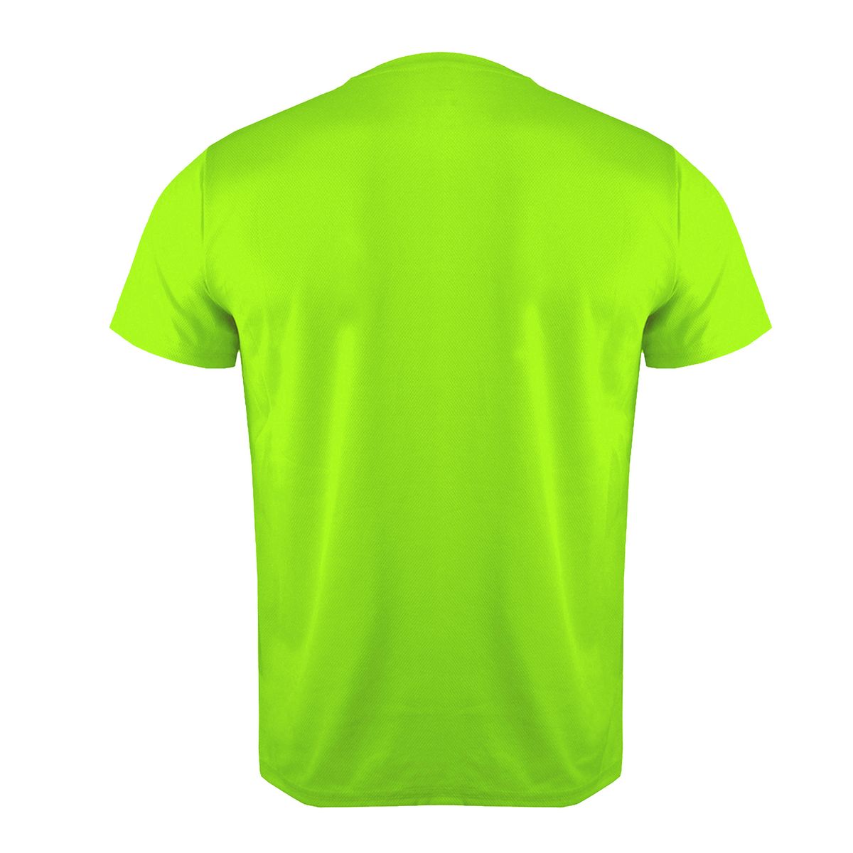 ANDESLAND OUTDOOR APPAREL - Polera Poliéster Manga Corta Otocyon Essential Verde Fluor Unisex