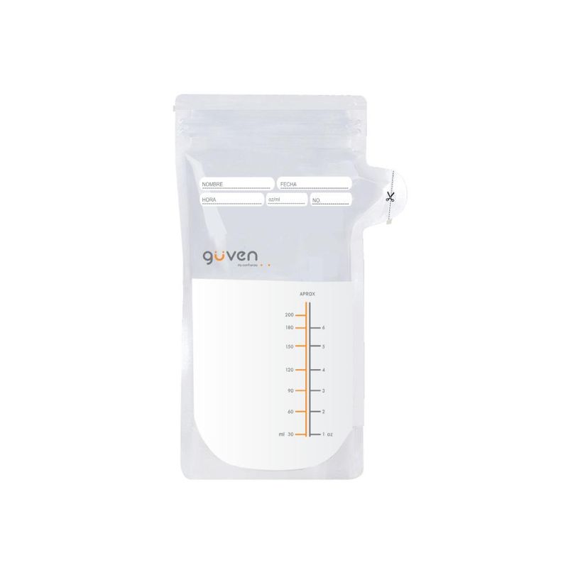 GENERICO - Bolsas de almacenar leche materna x 25u Güven