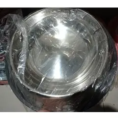 GENERICO - Plato Metálico Resistente Para Alimentos De Perros