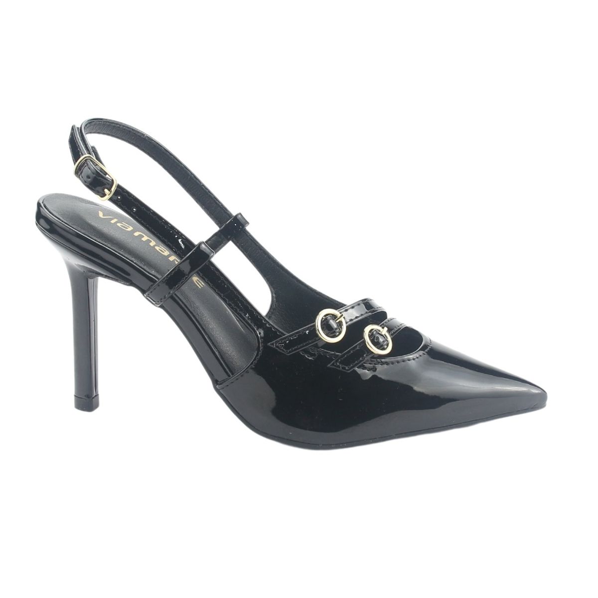 VIA MARTE - Zapatos casuales Mujer Negro Casual Via Marte 044-007-01