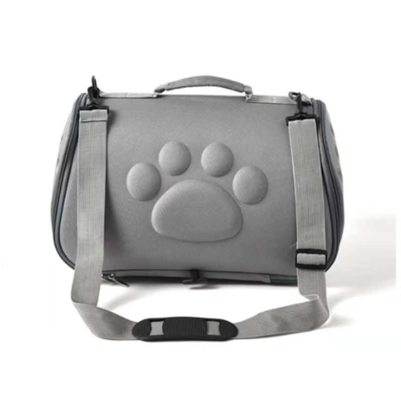 GENERICO - Bolso Transportador De Mascotas M Color Gris