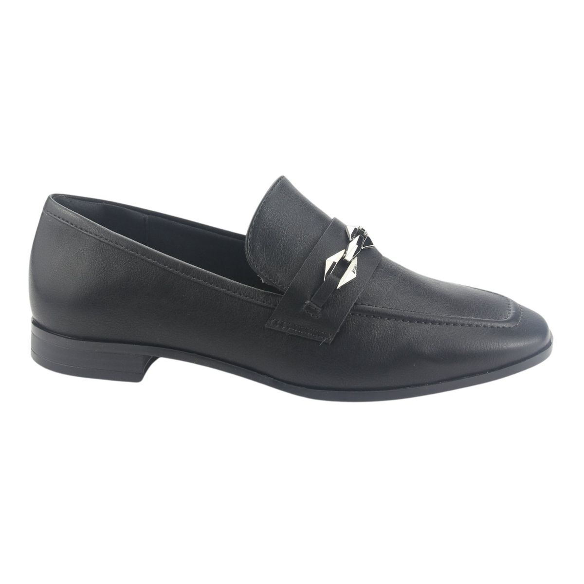 VIA MARTE - Mocasines Mujer Negro Casual Via Marte 075-007-01