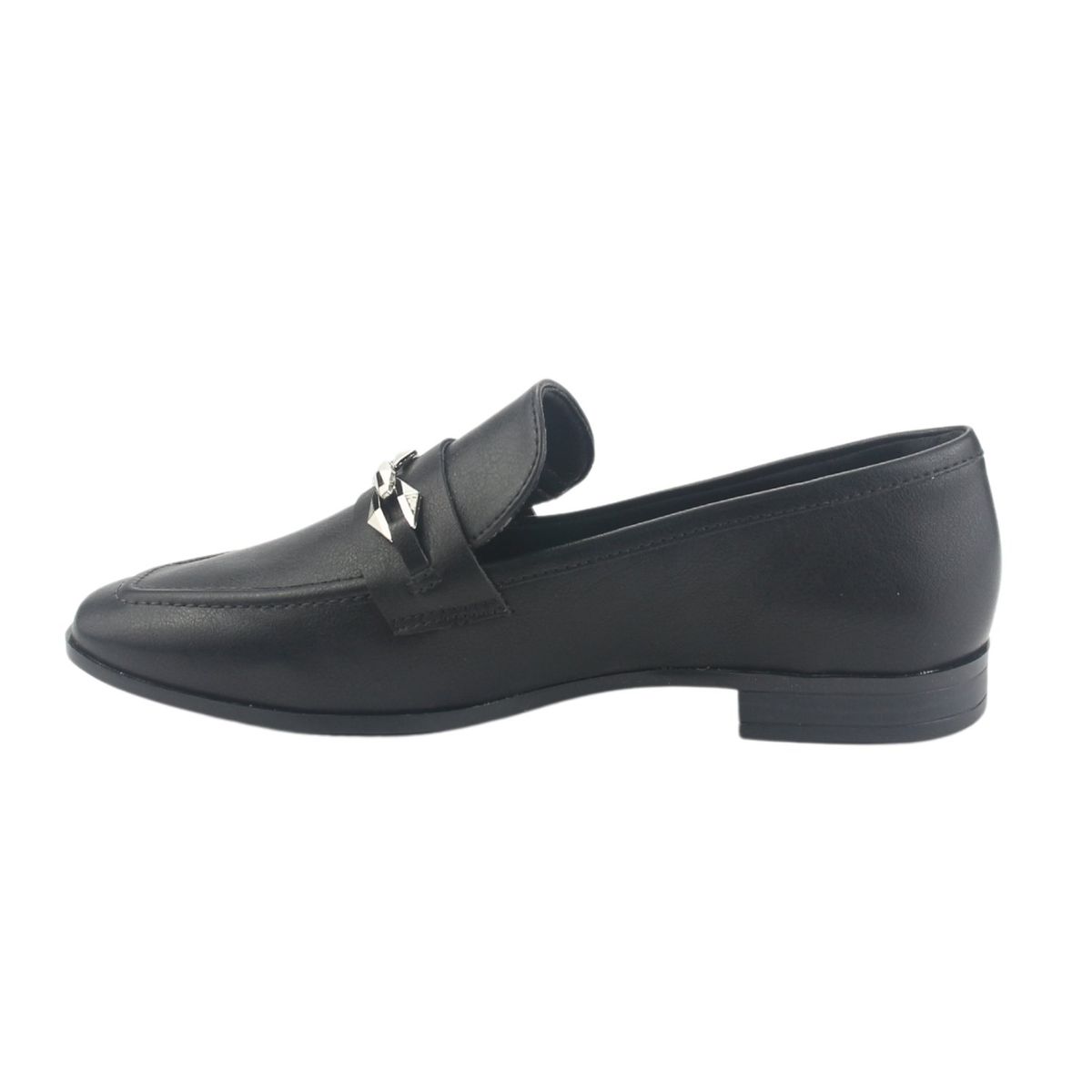 VIA MARTE - Mocasines Mujer Negro Casual Via Marte 075-007-01