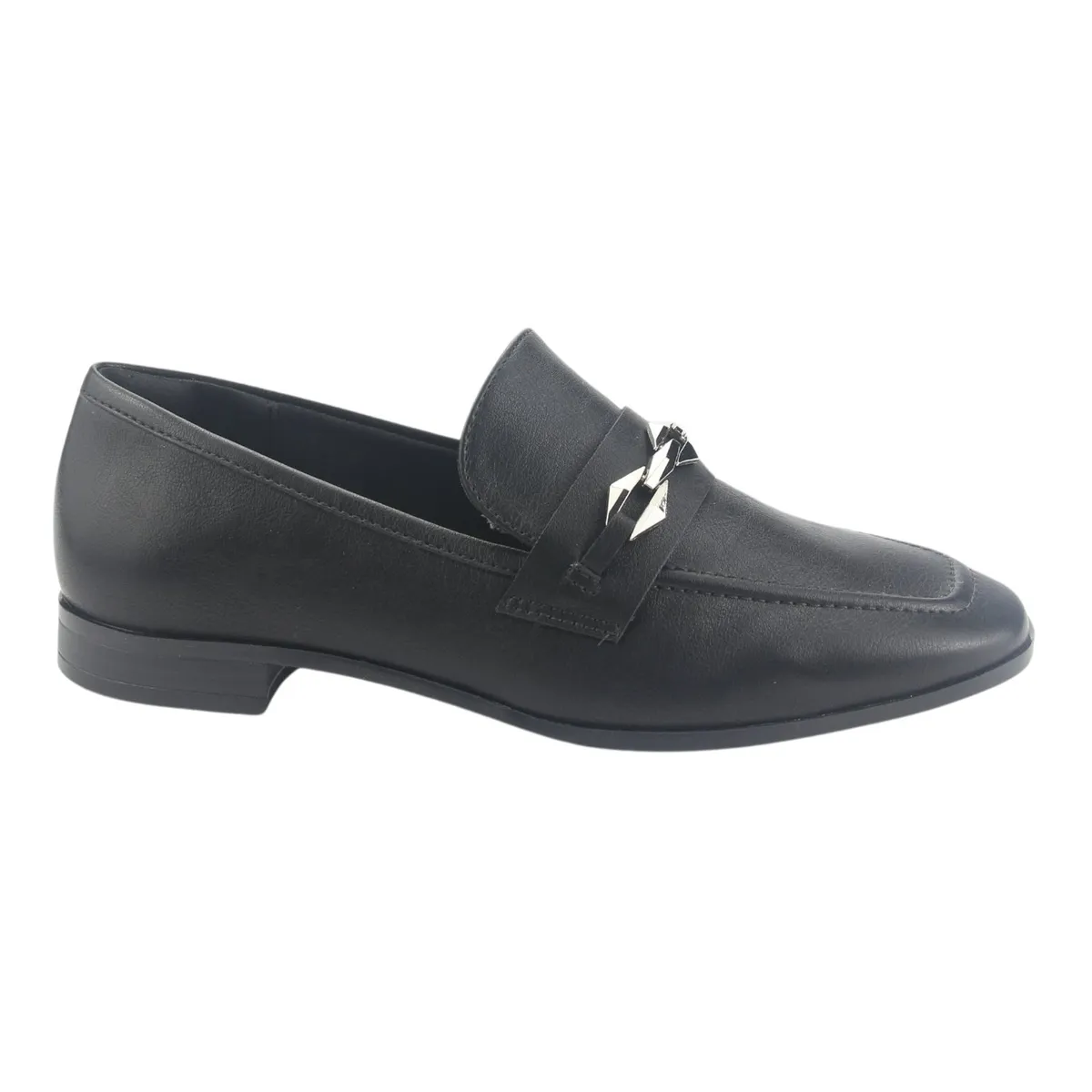 VIA MARTE - Mocasines Mujer Negro Casual Via Marte 075-007-01