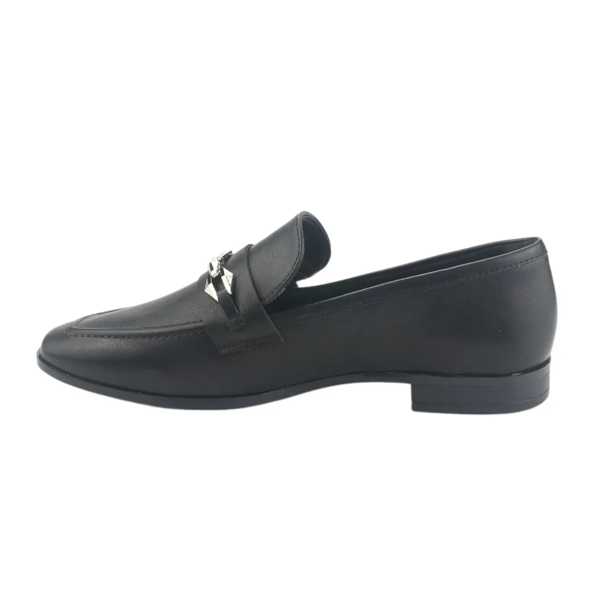 VIA MARTE - Mocasines Mujer Negro Casual Via Marte 075-007-01