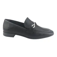 VIA MARTE - Mocasines Mujer Negro Casual 075-007-01